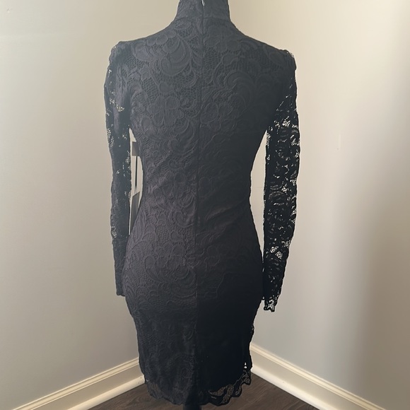 Lola Grace Little Black Lace Dress - Picture 3 of 4